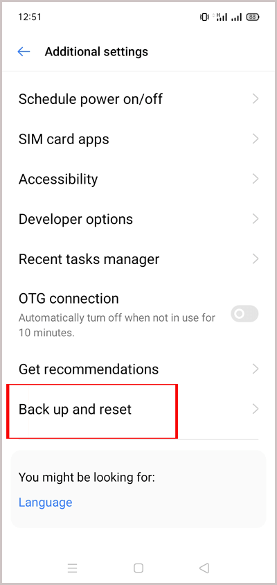 recuperare i dati da un telefono Android in muratura