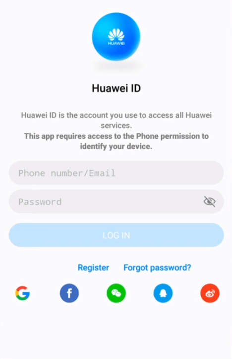 Huawei Honor Recupero