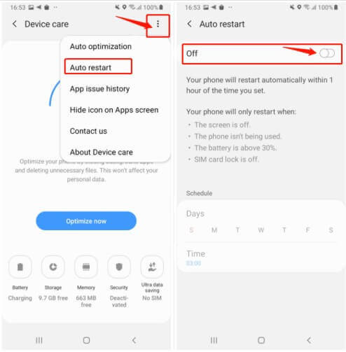 telefoni Android continuano a riavviarsi