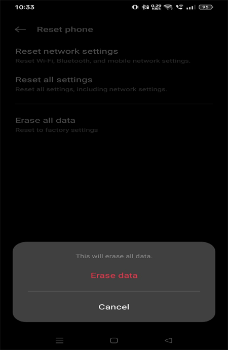 come riprogrammare telefono Android senza usare il pc