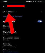 codice QR Wi-Fi