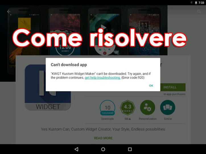 Perche Play Store Non Mi Fa Aggiornare Le App