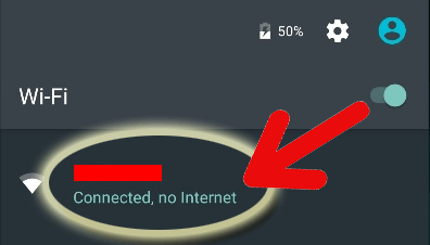 WiFi connesso ma No Internet