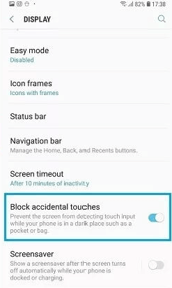 Attivazione schermo facile