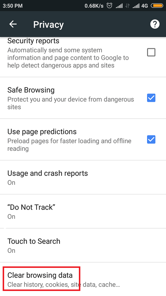 risolve l’errore del certificato SSL