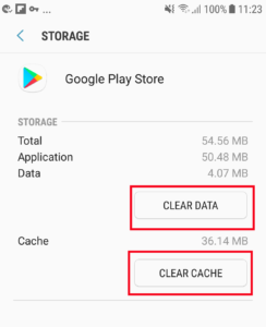 controllo degli errori di Google Play Store per gli aggiornamenti