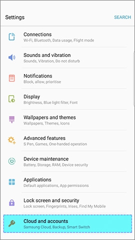 recuperare i dati cancellati o persi da Samsung Galaxy Z Flip