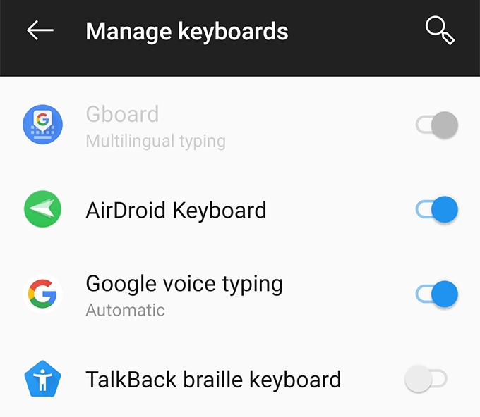 does gboard collect data