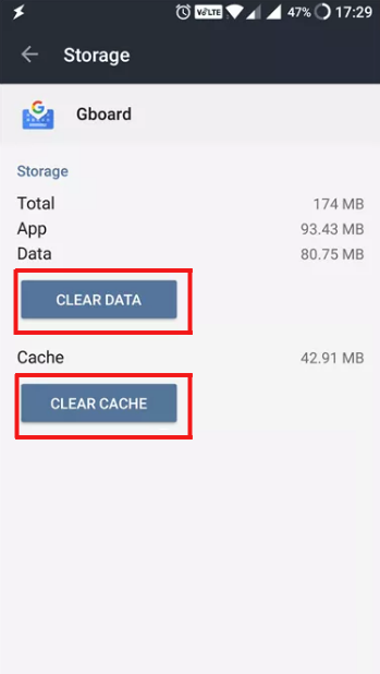 correggi l'errore di Gboard non funzionante su Android