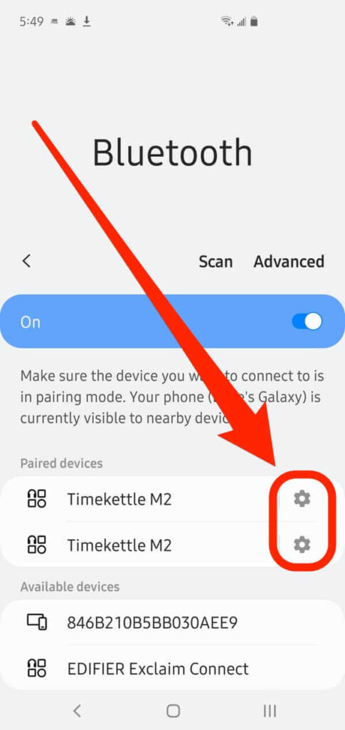 problemi Bluetooth di Android 11