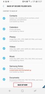 recuperare le foto dalla cartella sicura Samsung