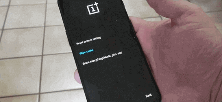 cancellazione della cache del dispositivo