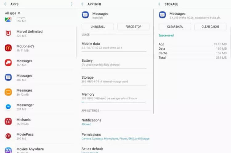i messaggi MMS non scaricamento Android