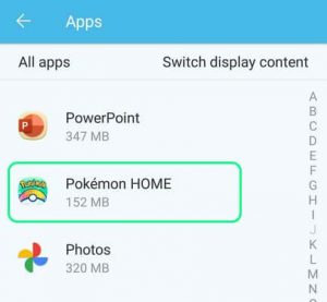 Correggi i codici di errore di Pokemon Home su Android