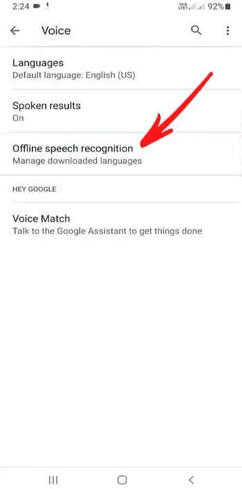 Speech Services by Google Aggiorna Atteso di connessione alla rete