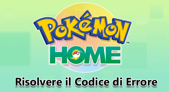 Codice di errore Pokemon Home 8807