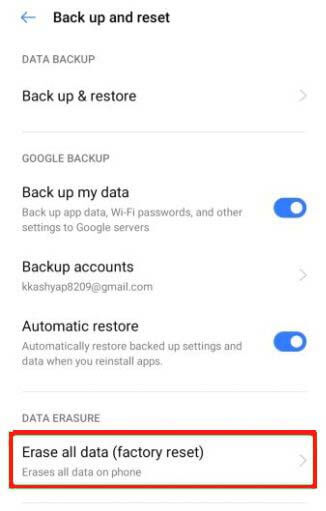 android.process.acore continua a fermarsi