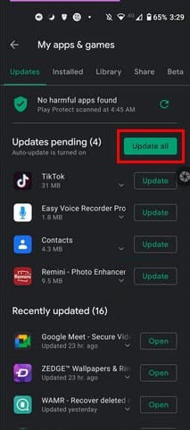 correggere android.process.acore ha interrotto l'errore