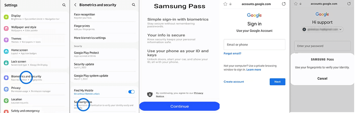 Come configurare Samsung Pass sui telefoni Galaxy