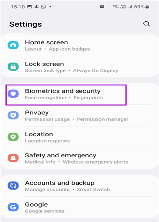 l'ID facciale non funziona