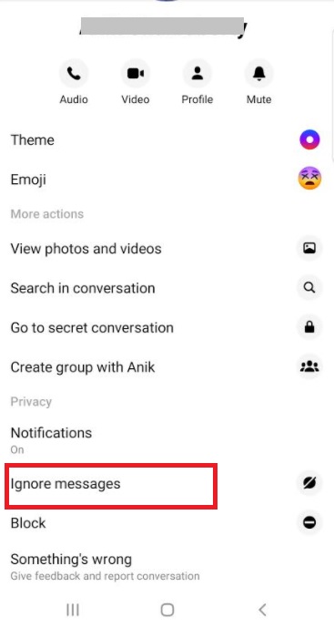 come risolvere questa persona non è disponibile su messenger