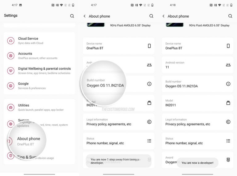 come sbloccare il bootloader di OnePlus