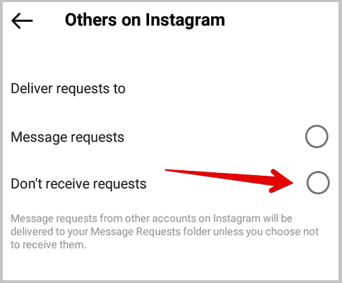 vedere i messaggi nascosti su Instagram
