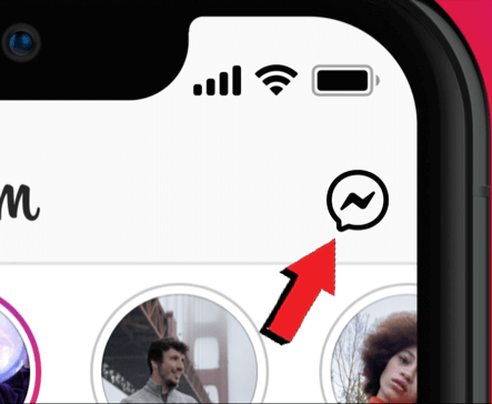 controlla i messaggi nascosti sull'app di Instagram