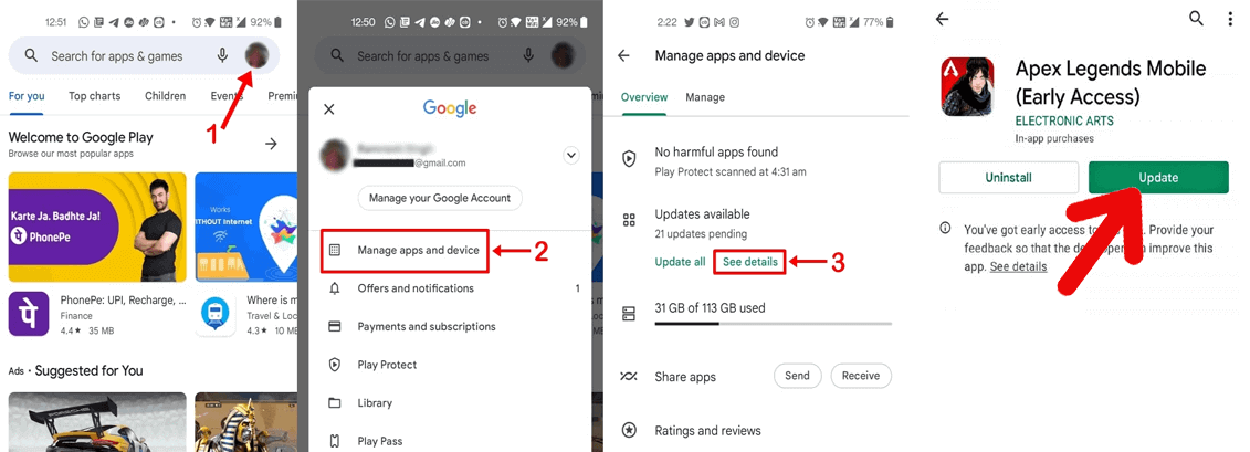 errori di connessione di rete Apex Legends Mobile