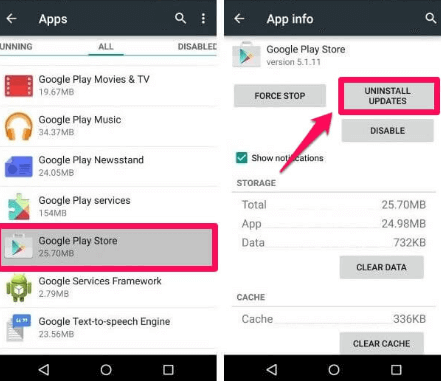 Google Play Services Conto Azione Richiesto