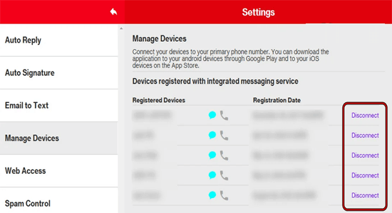 errore di provisioning di Verizon su Android