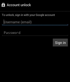 come sbloccare la password del telefono Android