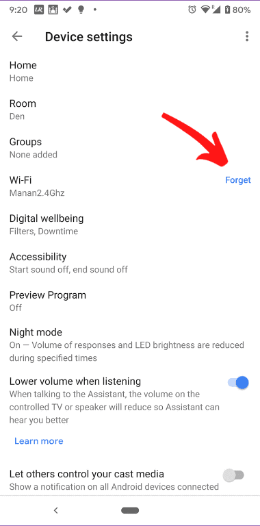 non potrebbe comunica con il tuo Google Home Mini 