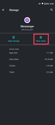 come risolvere il problema di Facebook Messenger non funziona