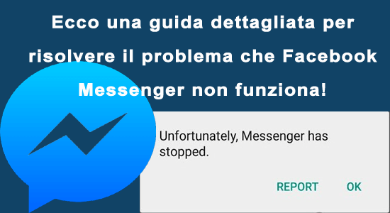 Facebook Messenger non funzionanti