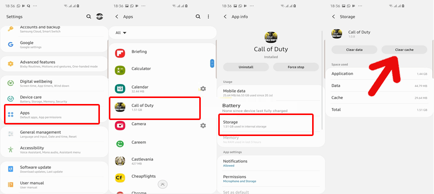 errori di rete mobile di Call of Duty