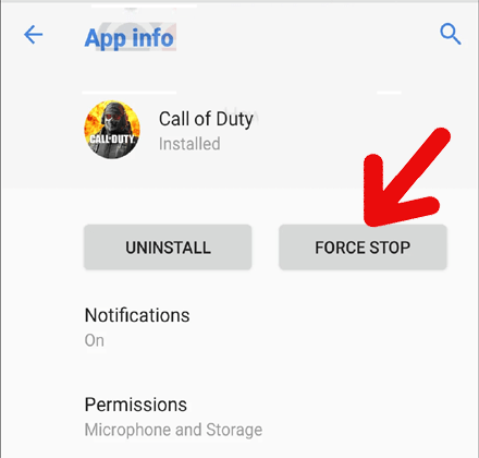 errori di rete mobile di Call of Duty