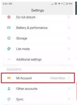 Errore account Xiaomi riprova dopo