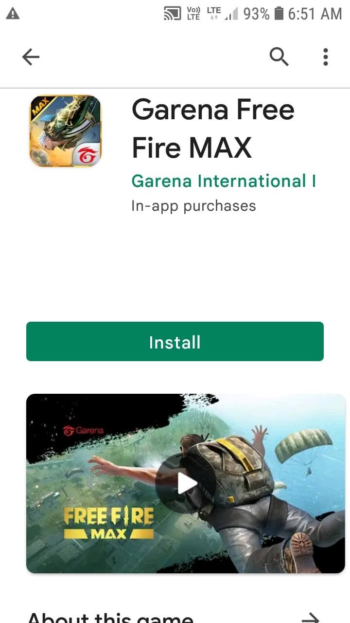 Free Fire Max Errore di connessione di rete