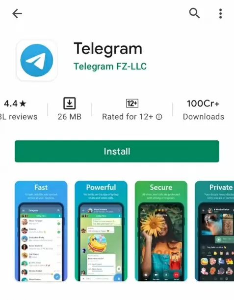 problema di aggiornamento di Telegram