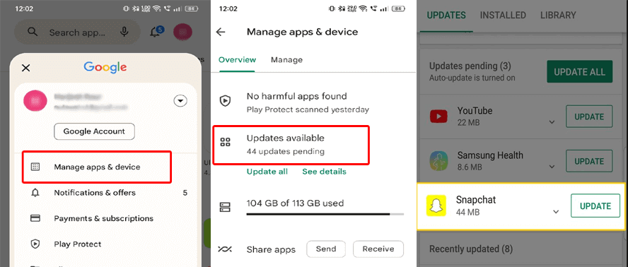Correggere Snapchat “This Message Is No Longer Available” l'errore