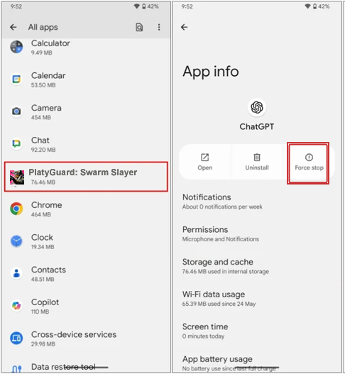 Platyguard: Swarm Slayer non si apre/non si carica